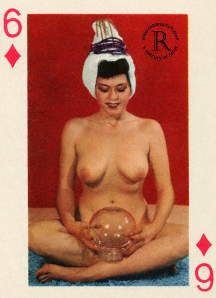 Винтажные игральные карты с голыми бабами (ФОТО)