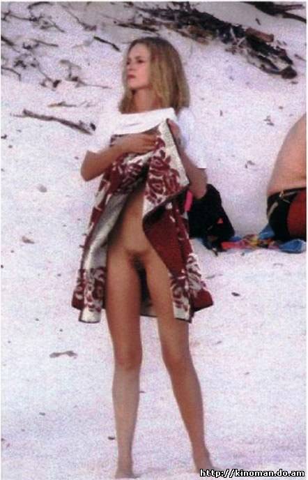 Актриса Ума Турман голая на пляже (ФОТО)