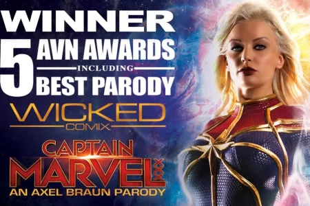 Капитан Марвел XXX: Пародия Акселя Брауна (ВИДЕО)